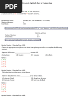 MCQ Answer Sheet Template | PDF | Multiple Choice | Quality Of Life