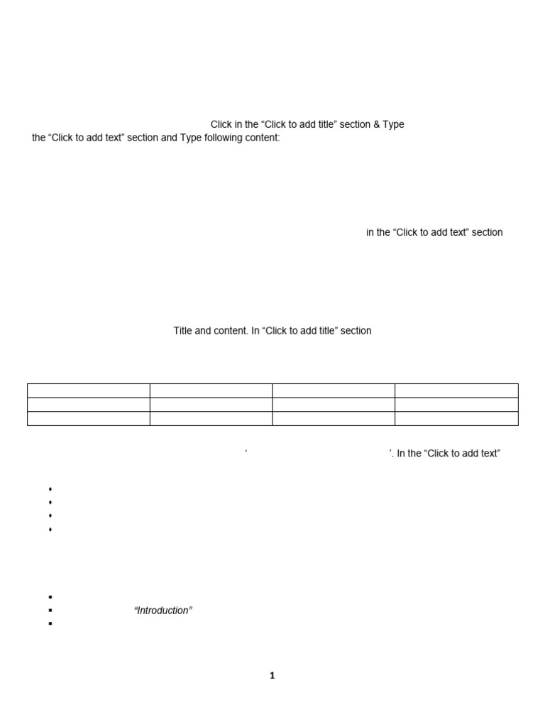 Powerpoint Assignment Guide Pdf Microsoft Power Point