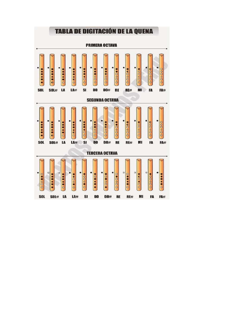 Notas Quena | PDF