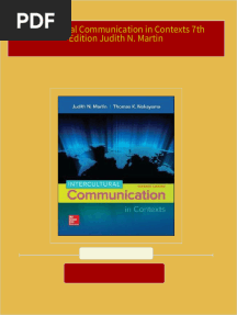 Full Download Intercultural Communication in Contexts 7th Edition Judith N. Martin PDF DOCX