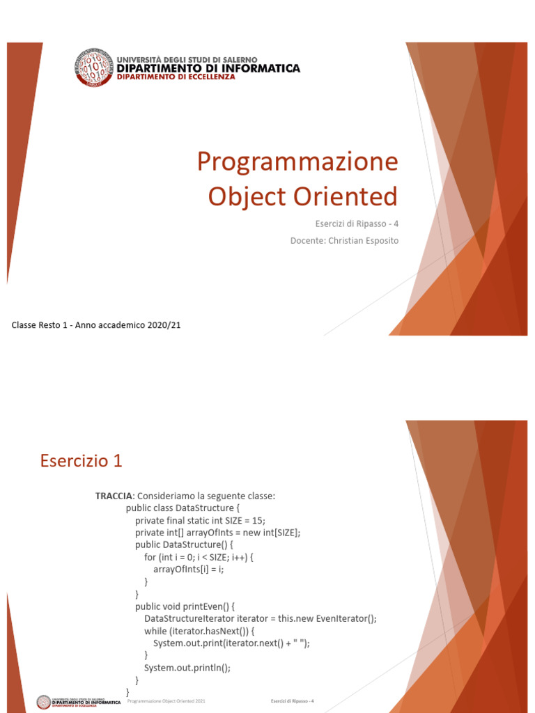 Esercizi Ripasso - 4 | PDF