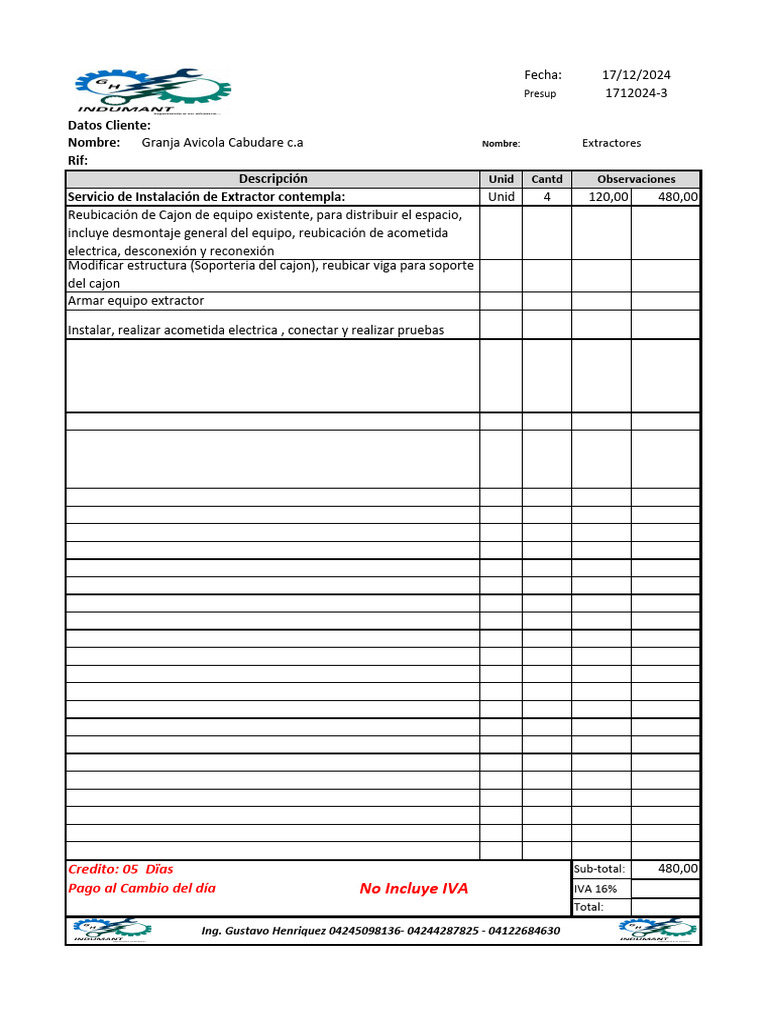 Extractores | PDF