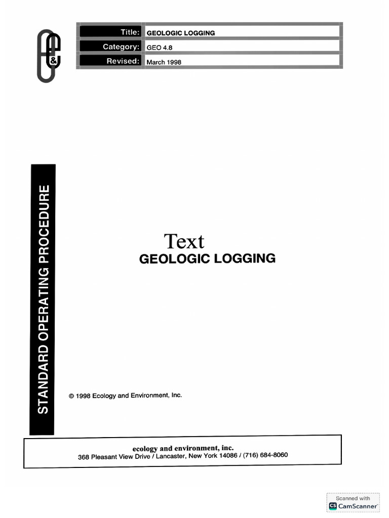 Core Logging Manual 1729446454 | PDF