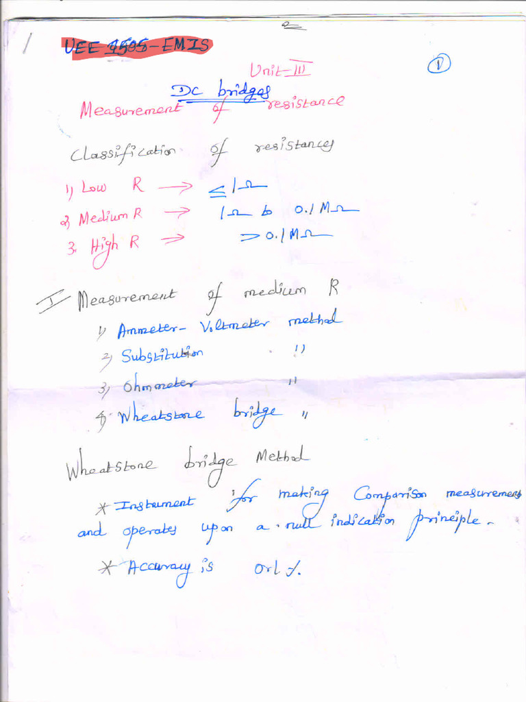 Derivation-DC Bridges | PDF