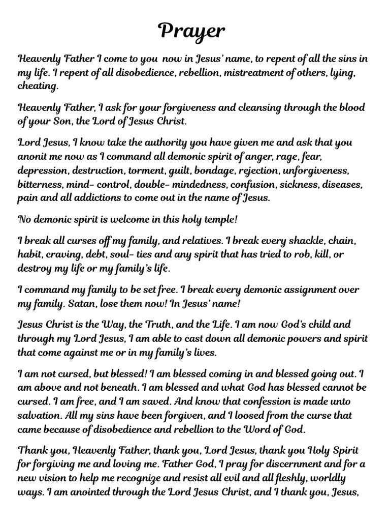 Prayer | PDF
