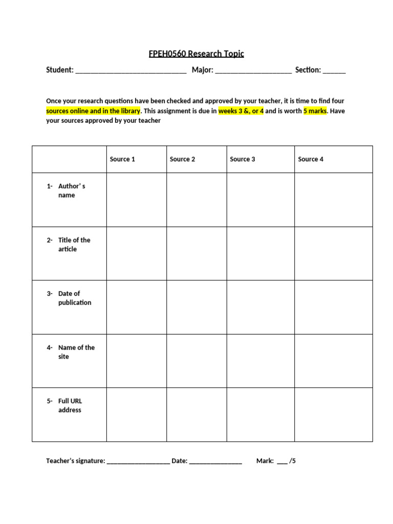 Sources Template Porject 0560 PDF
