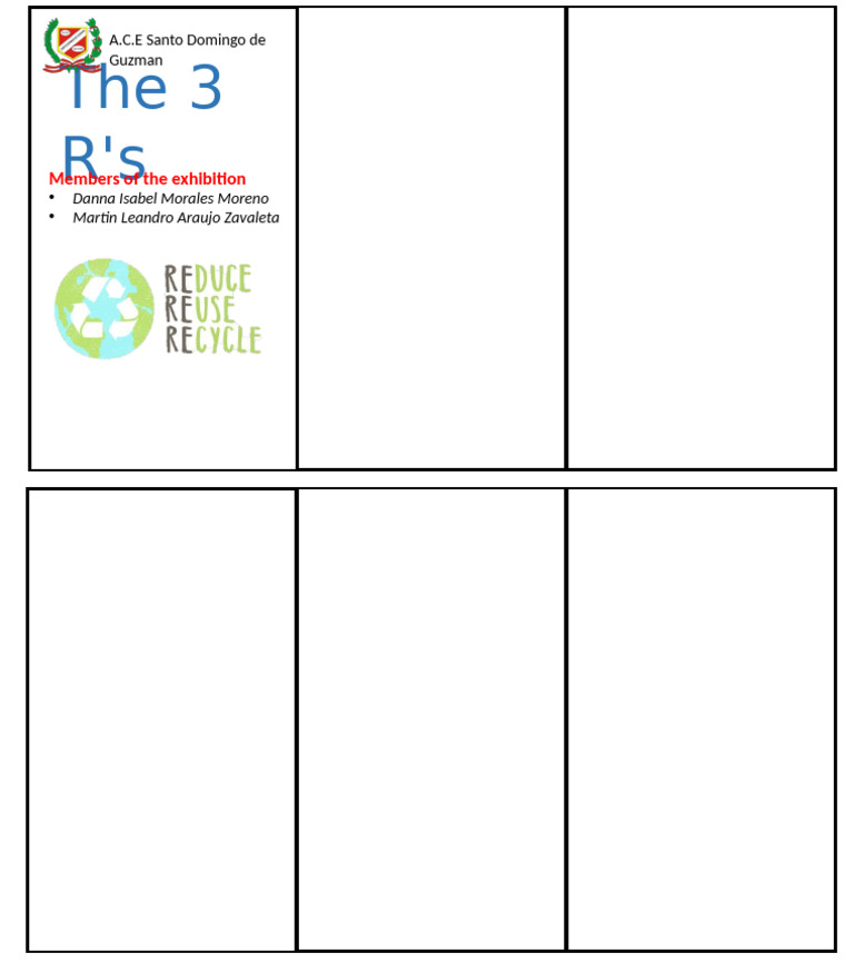The 3 R's | PDF