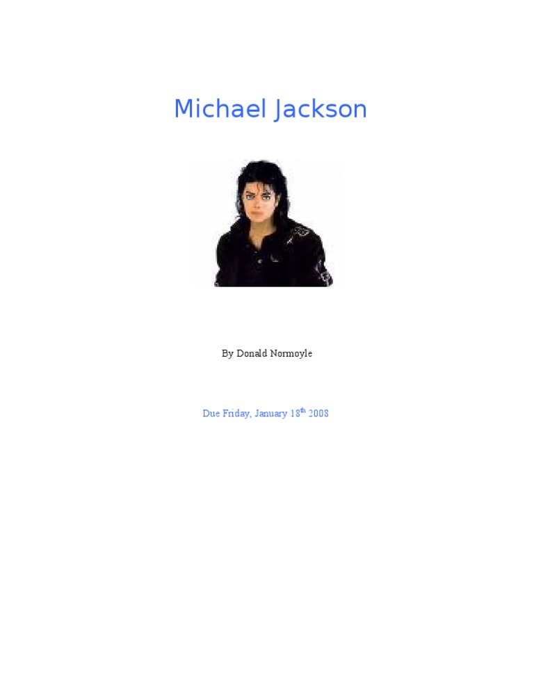 Michael Jackson | PDF
