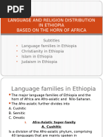 Agew People: History and Culture | PDF | Ethiopia