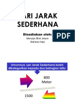 LARI JARAK SEDERHANA