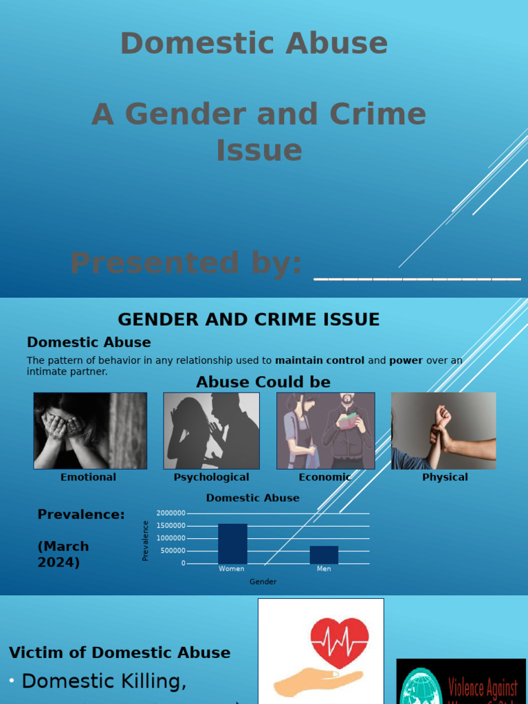 Domestic Abuse As Gender and Crime Issue | PDF | Domestic Violence | Crimes