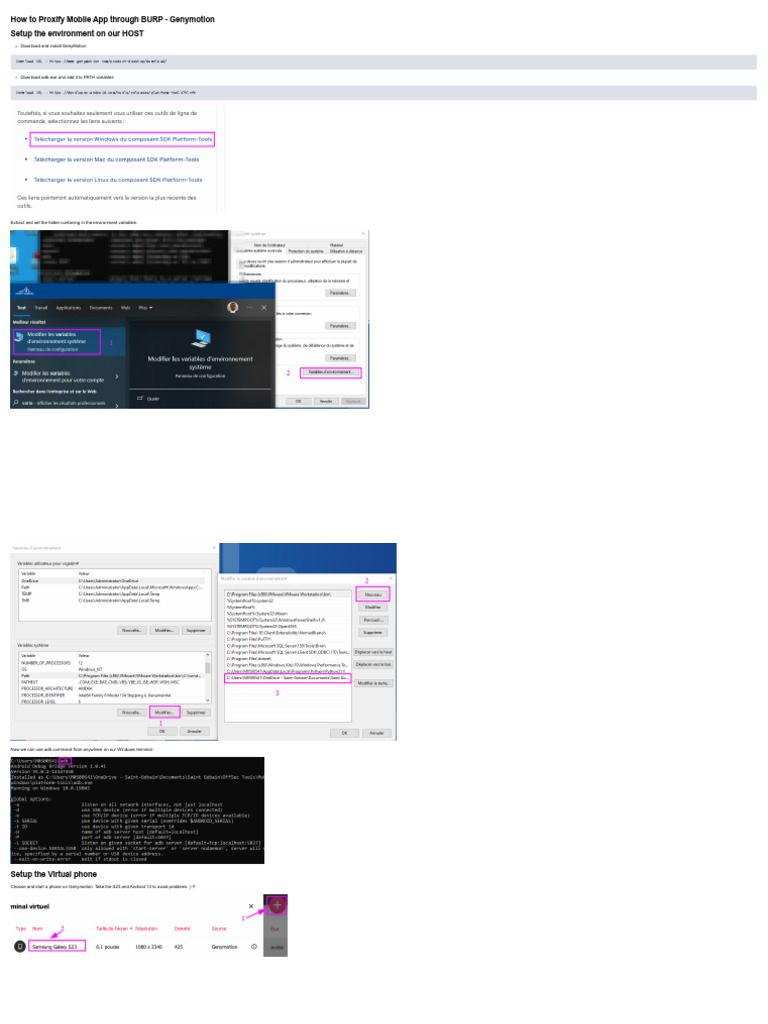 Mobile App Proxy Setup with BURP | PDF