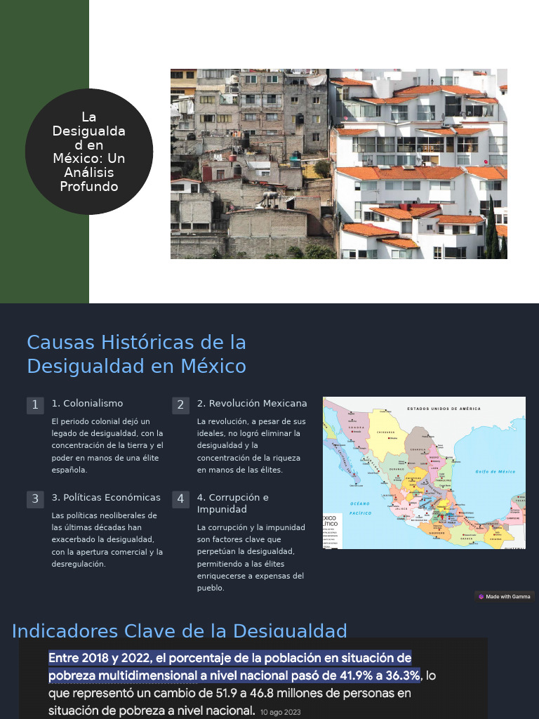La Desigualdad en Mexico Un Analisis Profundo (Autosaved) | PDF ...