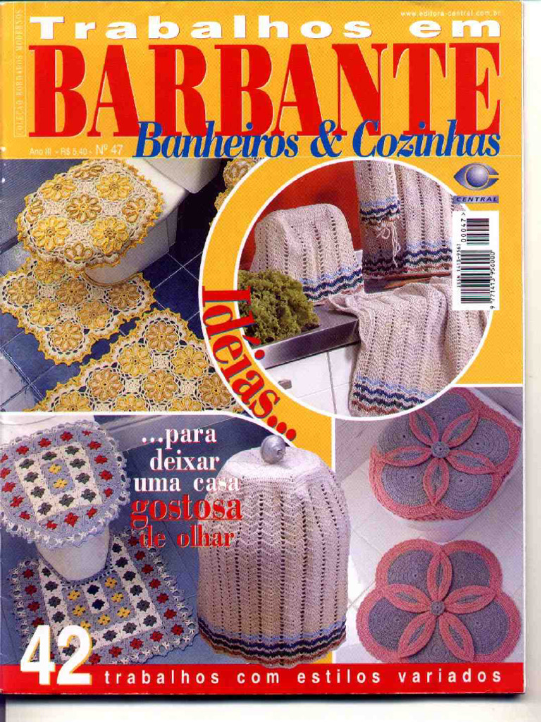 Trabalhos Em Croche n47 Banheiros E Cozinhas PDF