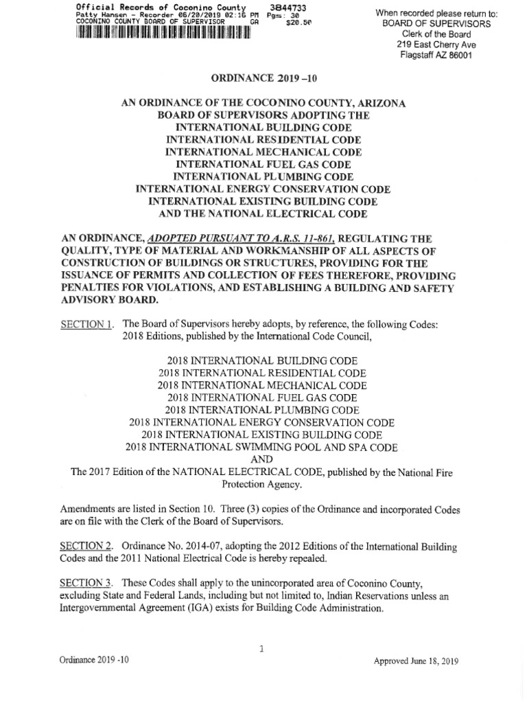 Ordinance 2019-10 | PDF
