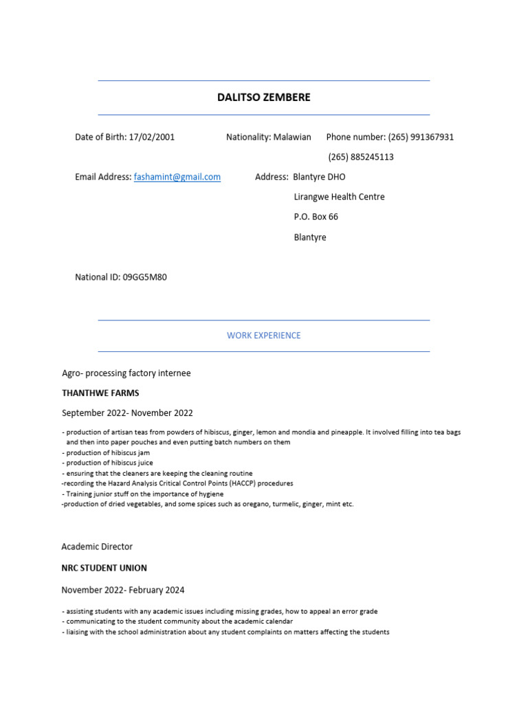 new cv | PDF