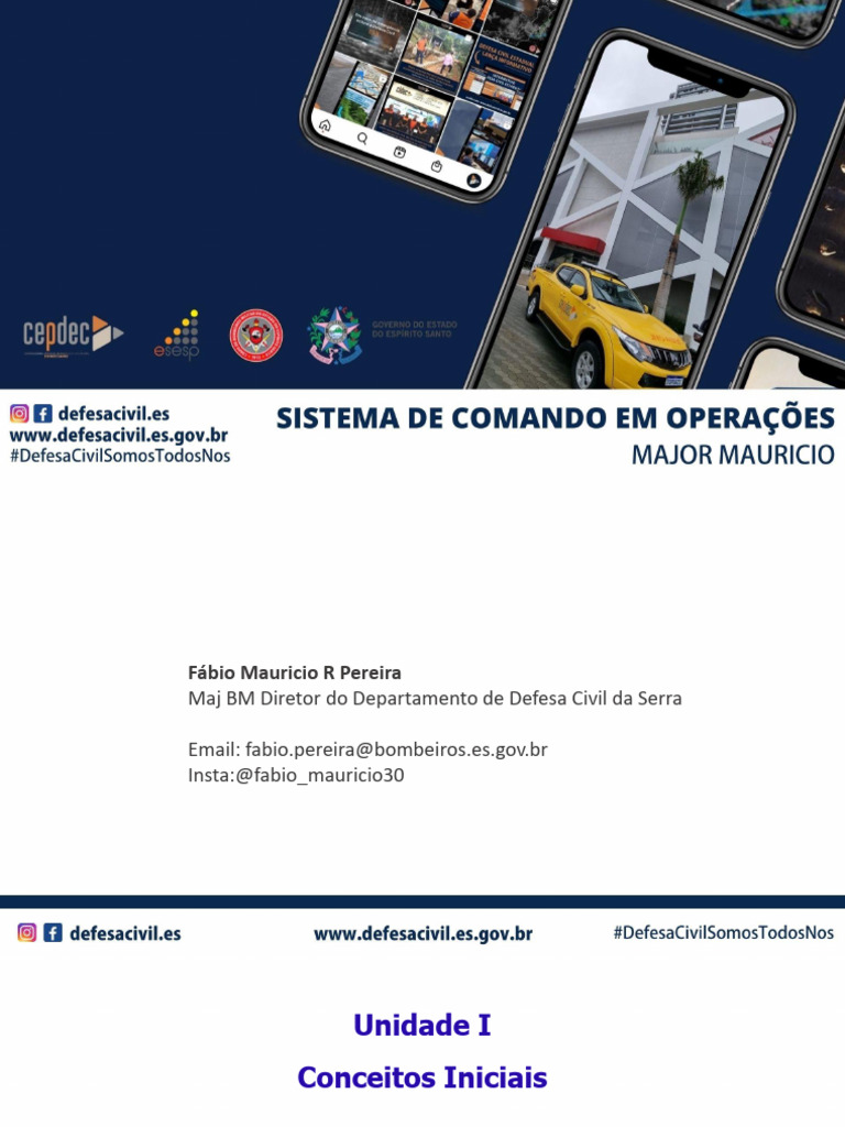 Curso de Sistema de Comando em Operações | PDF | Planejamento | Brasil