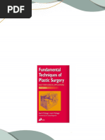 Fundamental techniques of plastic surgery : and their