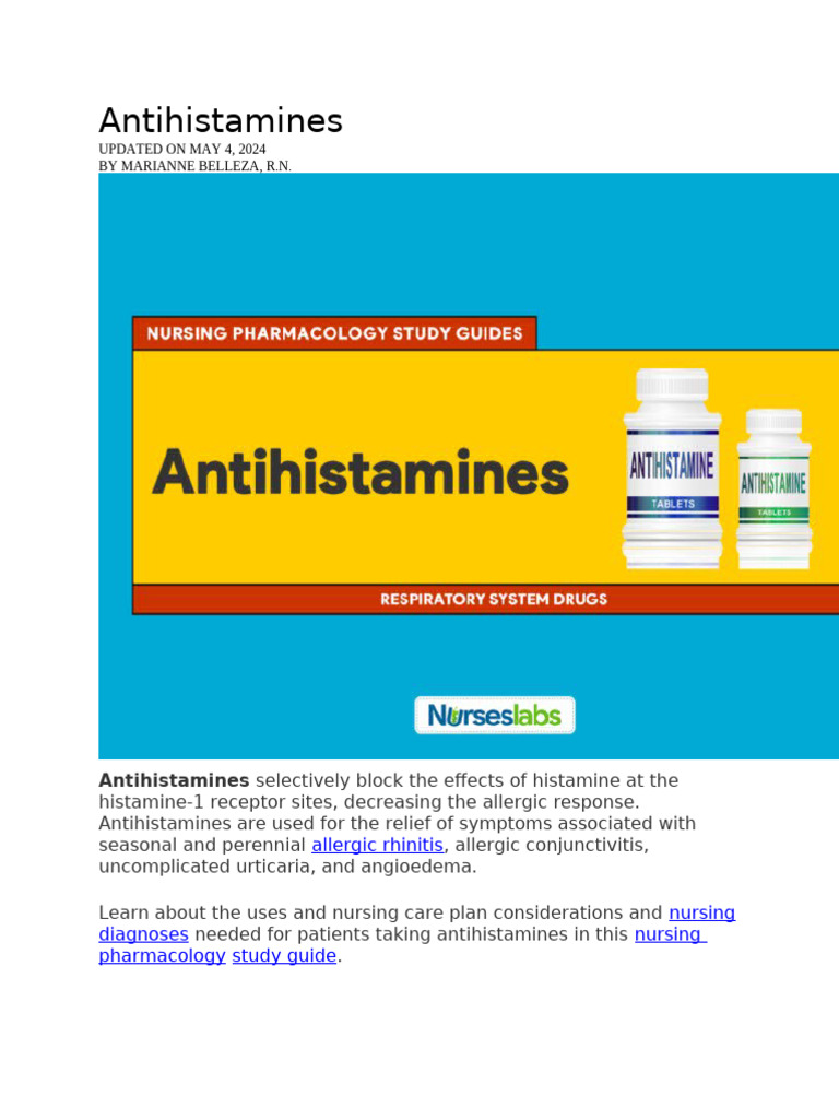 antihistamines-pdf-clinical-medicine-medicine