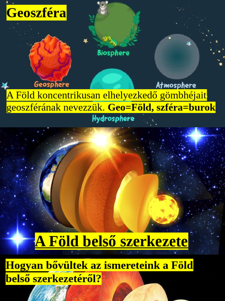 Föld Belső Szerkezete | PDF