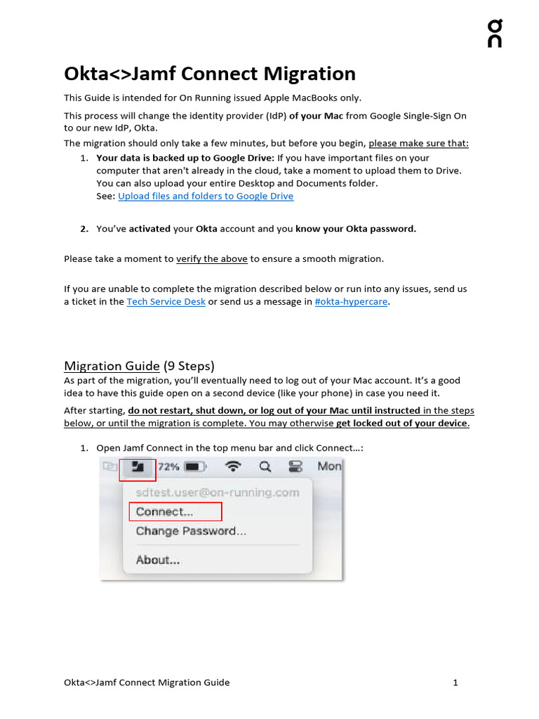 Okta to Jamf Connect Migration Guide | PDF | Computing | Software