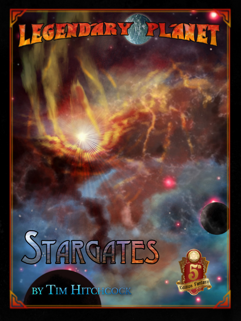 Stargates (5E) | PDF | License | Copyright