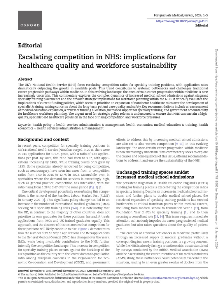 Escalating_competition_in_NHS_implications_for_hea | PDF | National ...