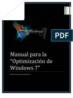 Optimizacion de Windows 7
