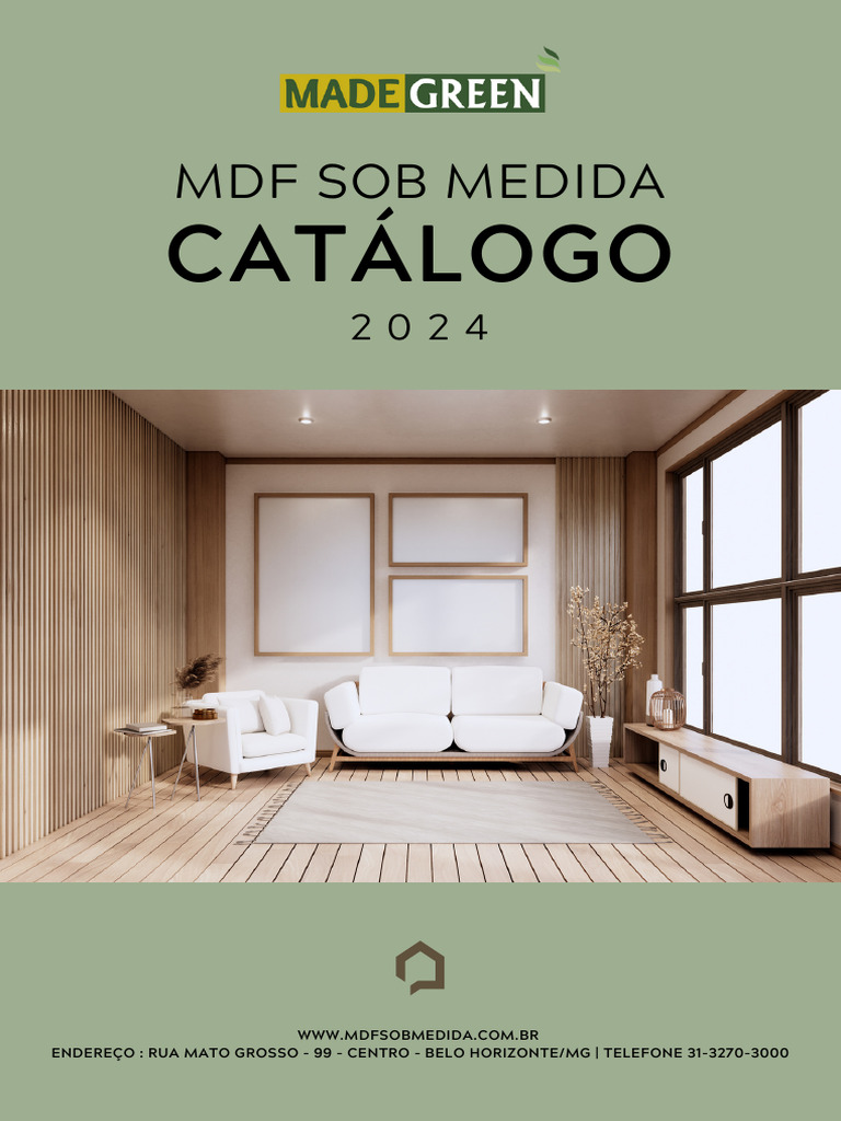 Catálogo de Cores MDF 2024 | PDF
