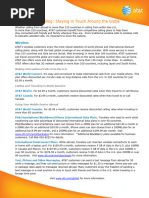 AT&T International Day Pass Overview | PDF | Roaming | At&T Mobility