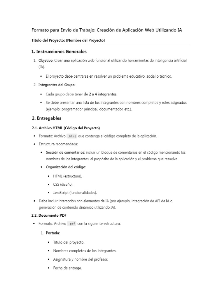 Proyecto HTML Funciones | PDF | HTML | Script Java