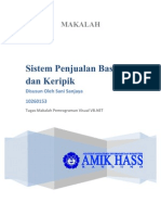 Sistem Penjualan Basreng Dan Keripik