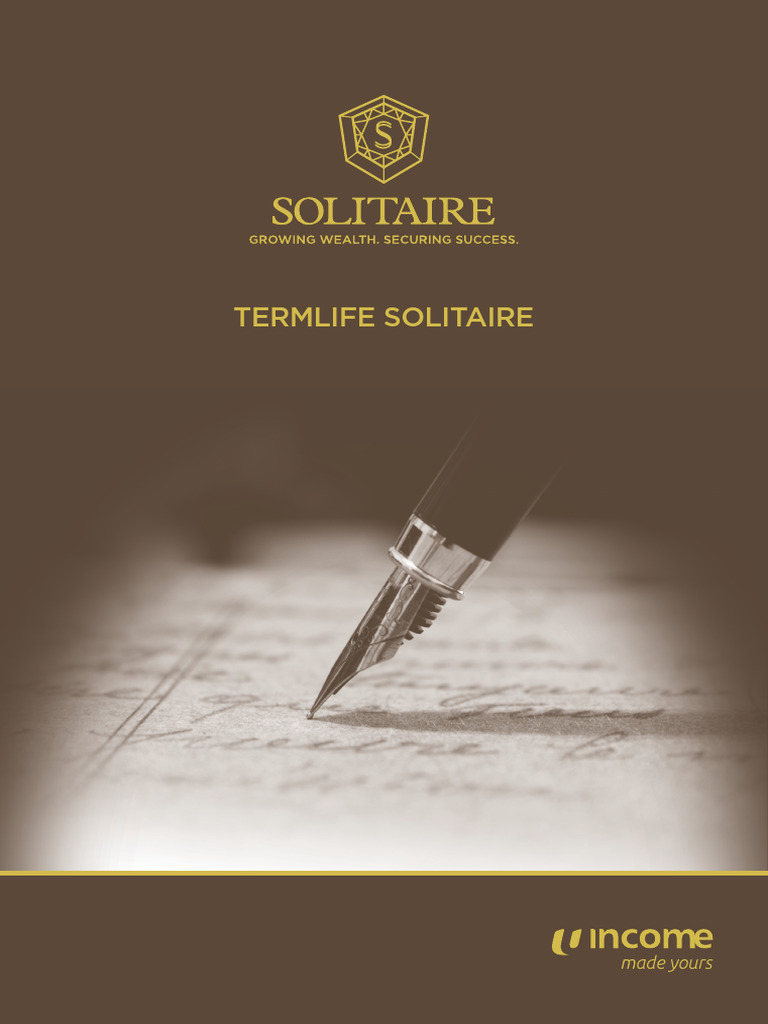 TermLife Solitaire: Legacy Protection Plans | PDF | Insurance | Medicine