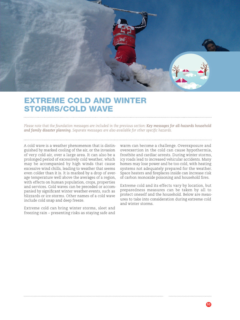 11-EXTREME-COLD-HR | PDF | Winter Storm | Hypothermia
