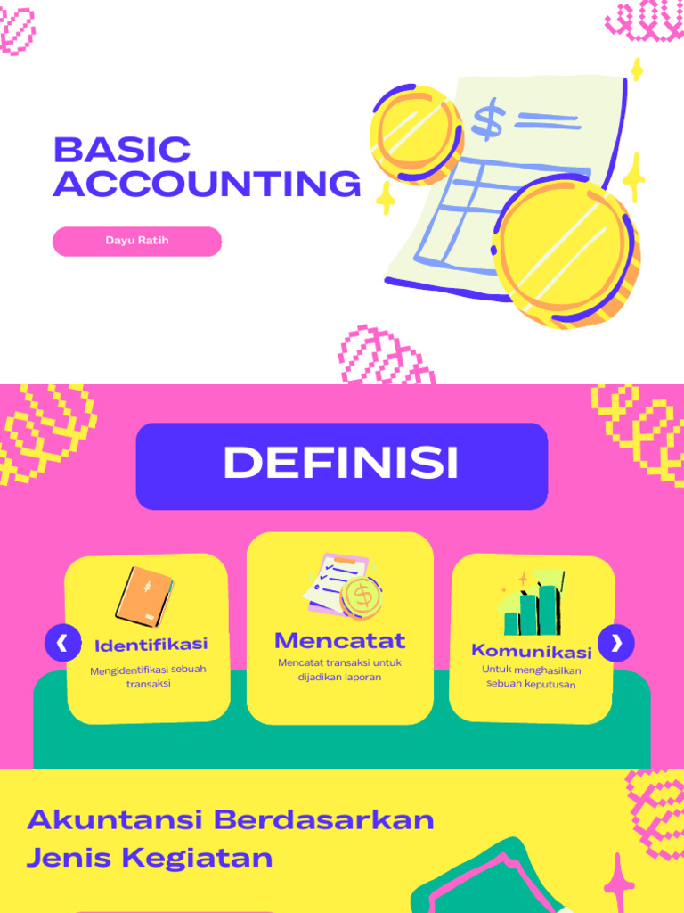 White Colorful Illustrative Financial Report Presentation | PDF