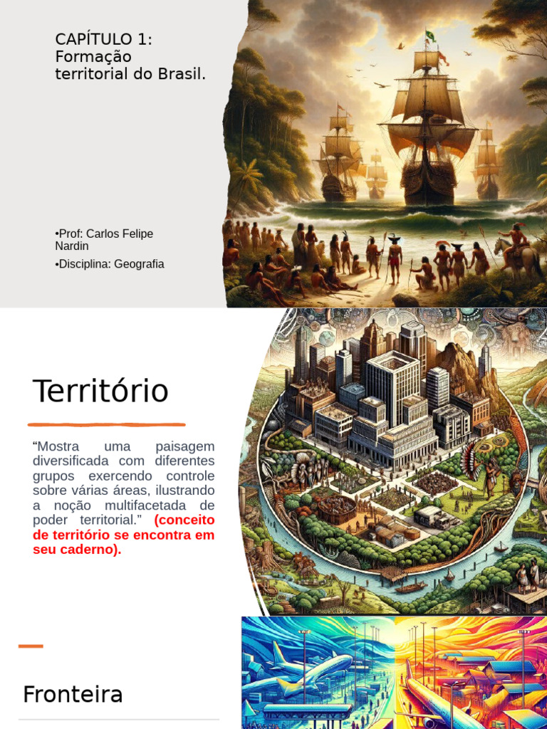 Formação Territorial do Brasil: Conceitos e História | PDF | Brasil ...