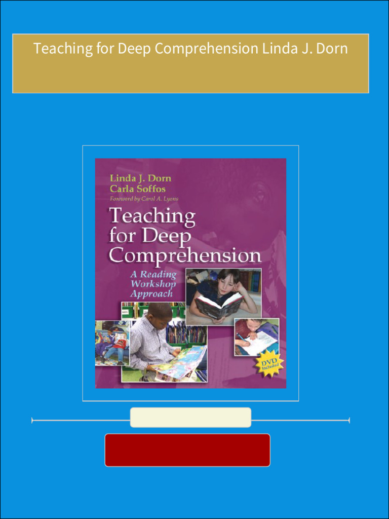 free pdf sample teaching for deep comprehension linda j dorn ebooks