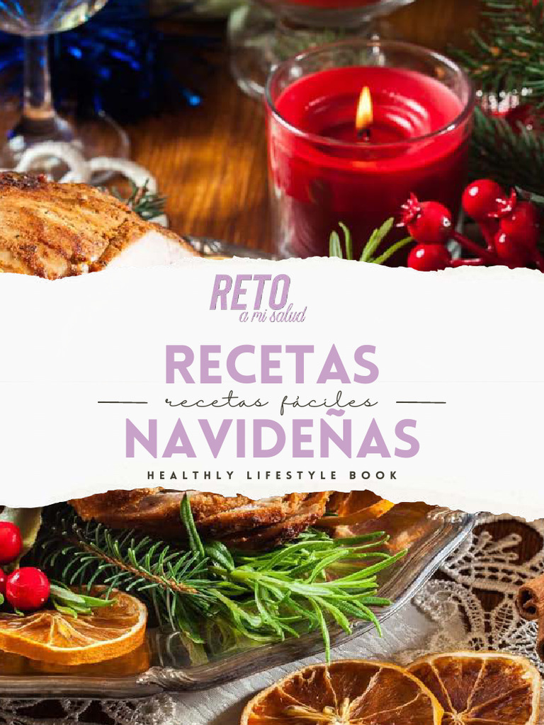 Recetas Navideñas Saludables | PDF | ensalada | Alimentos