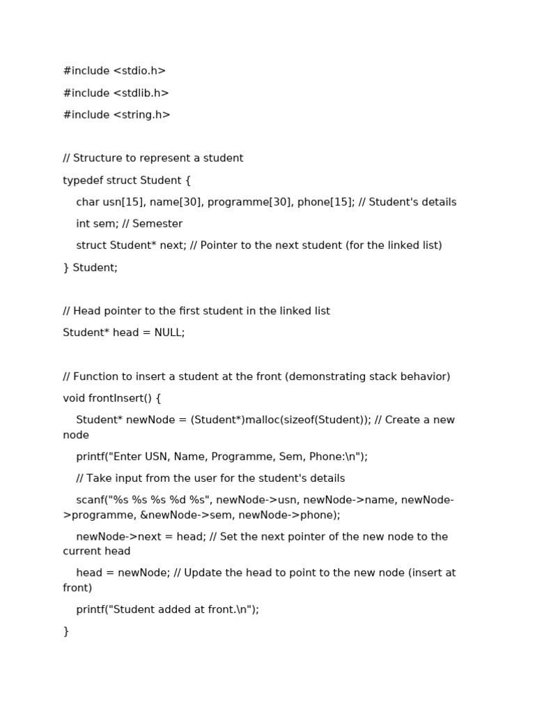 SLL | PDF | Pointer (Computer Programming) | Computing