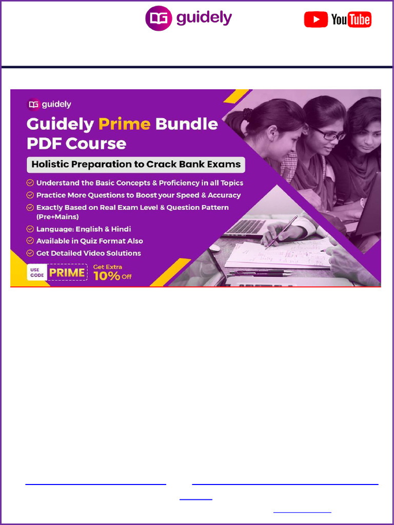 IBPS Clerk Prelims Memory Based Paper 2023 | PDF | Investing | Interest
