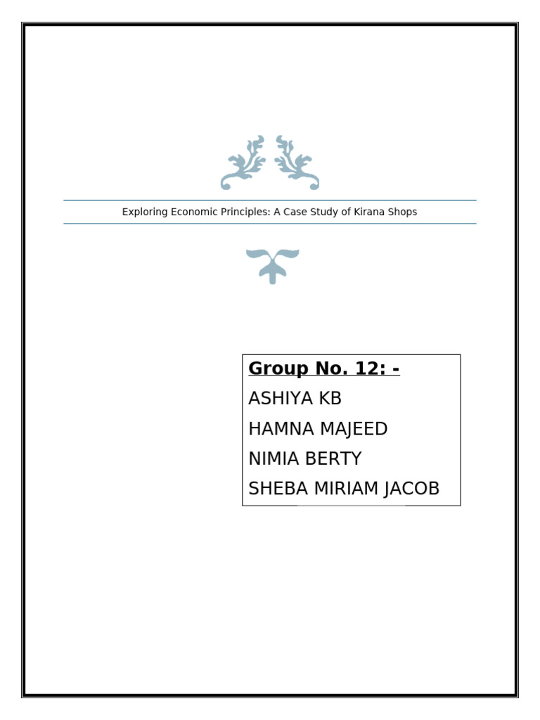 Exploring Economic Principles - Assignment | PDF | Profit (Economics ...