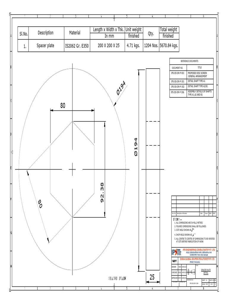 Spacer Plate | PDF