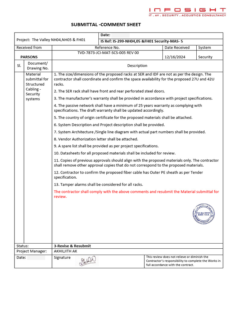 Is 299 Nh04,05 &Fh01 Security Mas 5 | PDF | Specification (Technical ...