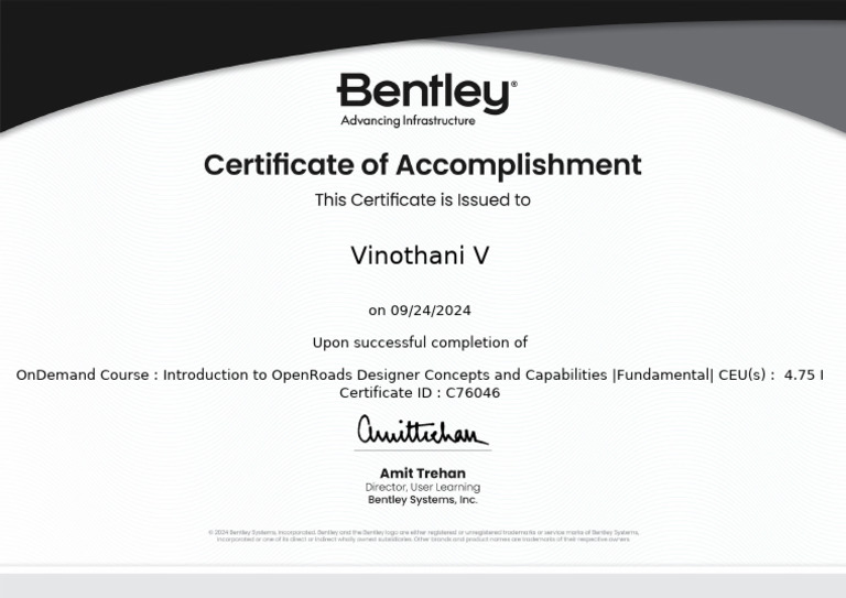 Savr-653 Course Completion Certificate | PDF