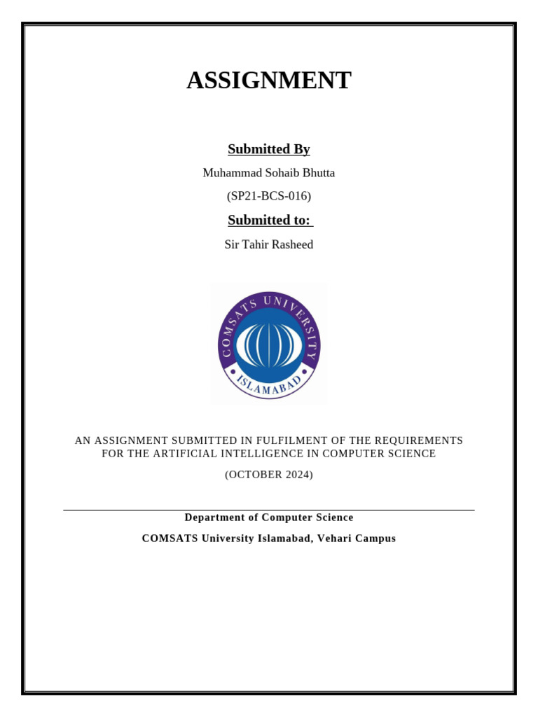 ASSIGNMENT1 | PDF