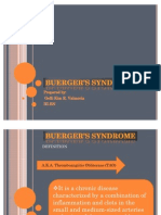 BUERGER'S SYNDROME Final Report