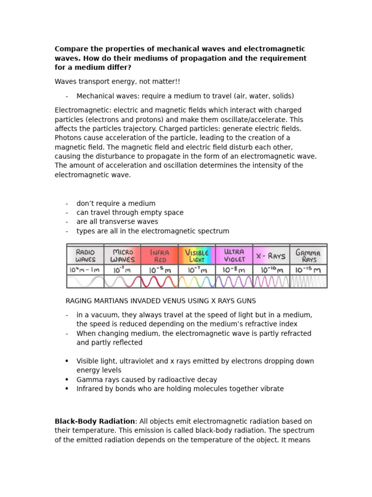 Waves | PDF | Electromagnetic Radiation | Light