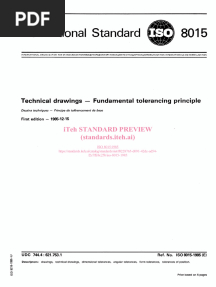 ISO-8015-1985