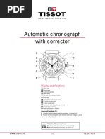 Invicta Chronograph User Instructions | PDF | Equipment