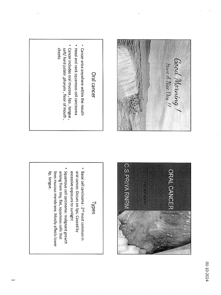 Cancer Notes GNM | PDF